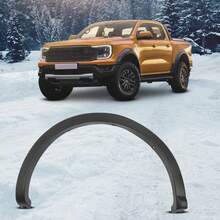 Left Rear Fender Flare, Black Injection Molded Plastic Direct Replacement Part OE#BSP8714MBKL Fits 2019-2023  Ranger XL XLT Lariat Excluding Tremor Off-Road Package - Modern - View 2