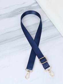 Adjustable Nylon Bag Strap, Solid Color Replacement Crossbody Shoulder Strap, Universal Handbag Shoulder Bag Backpack DIY Bag Accessory, Durable Metal Hook - Gold - View 13