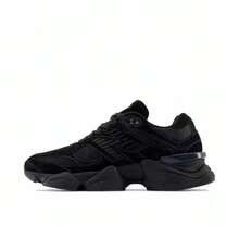 New Balance NB 9060 "Triple Black" 網布與麂皮經典時尚舒適耐磨低筒休閒運動鞋 中性款 U9060BPM - U9060BPM - 查看 2