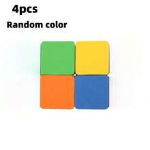 Random Color Dry Erase Board Eraser, Suitable For Classroom, Home And Office Whiteboard Cleaning, School Bulk Cleaning Set, No More Staining Erasers (Random Color) - A - View 5