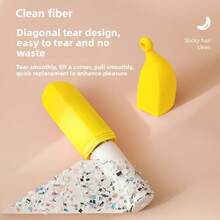 Mini Portable Reusable Lint Roller, Portable Hair Remover, Detachable Design, Sticky Lint Roller, Lint Brush Roller, Mini Portable Lint Roller For Removing Dust From Clothes, Carpets, Pet Hair, Travel Size Lint Roller - View 4