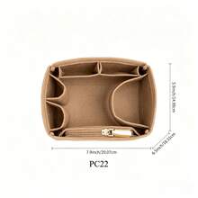 Felt Purse Organizer Inserts For Picotin 22 18Inserts HandBag Inner Bag Organizer High Quality Large Capacity Inner Bag - Rust - View 8