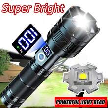 Outdoor High Power Strong Light Long Range LEP Flashlight, Telescopic Zoom Super Bright Flashlight - Multicolor - View 2