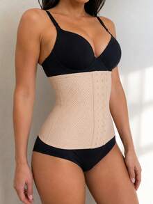 Cinta Modeladora Seca Barriga Cinta de Furos Pós-Parto Feminina Com Cintura Traine C-Seção Recuperação - Sortido - Visão 3