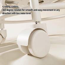 360 Degree Rotating Low Chair - Equipped With Thick Foam Cushion, Suitable For Home Cleaning, Garage Repair, Workspace Cleaning And Outdoor Office (White Model). Suitable For Nail Salons, Foot Massage Parlors And - Multicolor - View 5