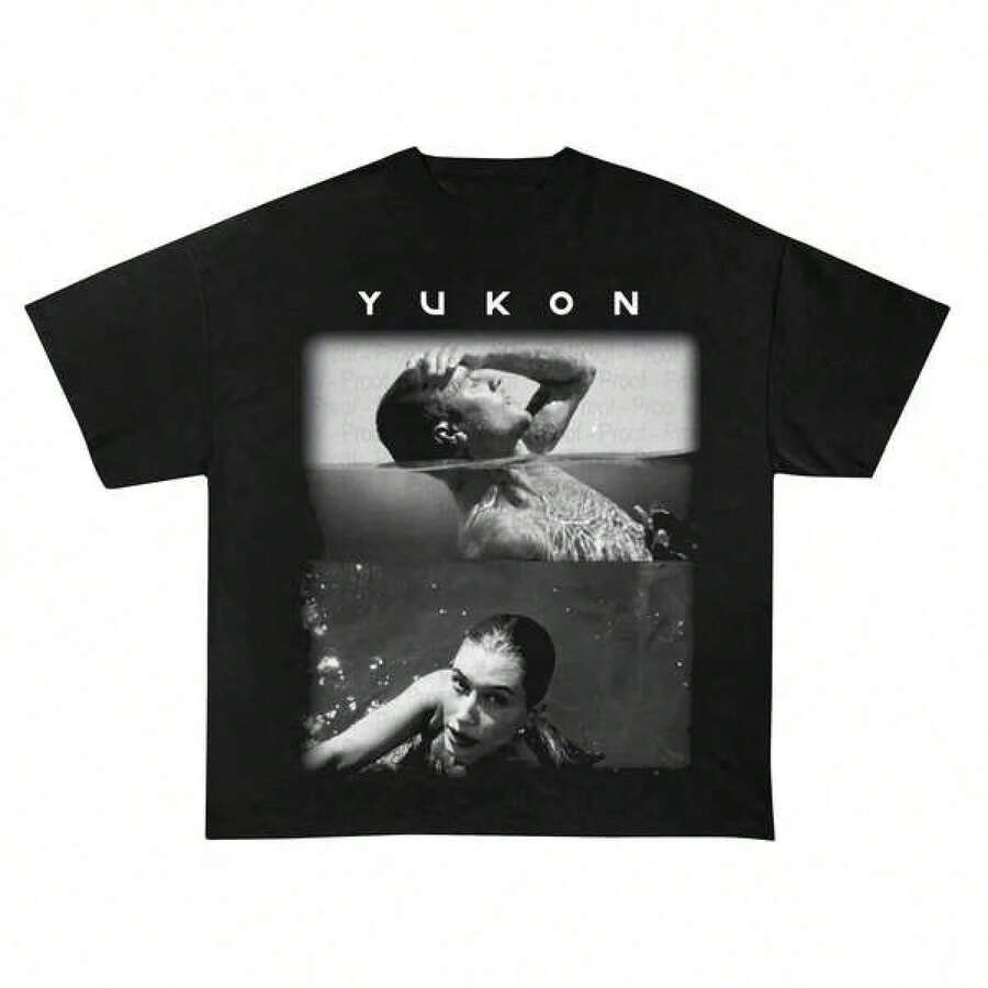 Camiseta Justin Bi Eber SWAG, Exclusiva para el Lanzamiento del Álbum, Estilo Vintage, Camiseta para Fans, Camiseta Just In Bieber, Camiseta Justin Bieb Er Tour, Camiseta Justin Bie Ber Albu - Negro - Ver 1