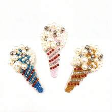 1pc Handmade Beaded Sew-On Patch, Ocean Theme Starfish, Shell, Coconut Tree And Seahorse Pattern, Suitable For Clothing, Pants, Hats, Headwear, Bags DIY Patch, Hand Sewn, Summer Decoration - Multiple Styles - View 10