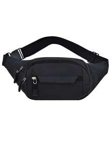 Bolso de cintura unisex, bolso de negocios de gran capacidad multifuncional, billetera para teléfono de deportes al aire libre duradera (posición de la hebilla no fija) - Multicolor - Ver 15