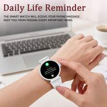2026 New Smart Watch, 170mAh Large Capacity Battery, Ultra-Low Power Consumption Chip, Calling & Music Playback, Multiple Sports Modes, Remote Camera & Music Control, Suitable As Gift For Women And Men - View 3