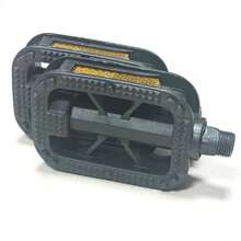 1 Pasang Pedal Sepeda, Ulir Pemasangan 9/16'', Ukuran 9cm*6.5cm, Cocok Untuk Sebagian Besar Sepeda - Hitam - View 5