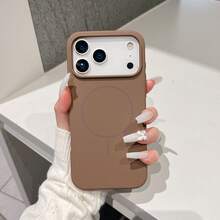 Phone Case - Zhaiyou Liquid Silicone Case With Button Protection For Apple 17,  16 Pro Max, Drop-Resistant, Camera Protection 15, Case 14 Pro, Latest Model 13, New Design, Full Protection 12, 11 - 圖片色1pcs - 查看 2