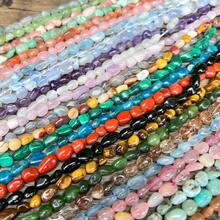 Natural Crystal Pebble Nugget Beads,Loose Beads For Jewelry Making_Necklace_bracelets_diy Gemstone Freeform Chip Nugget Beaded - Multicolor - View 4