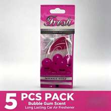 Car Air Freshener Natural Scented Tea Paper Auto Hanging Vanilla Perfume Fragrance Leaf Shape Car Accessories Interior - Gresh - View 13