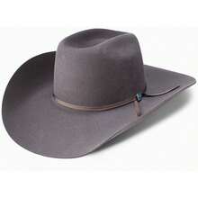 Resistol - Sombrero vaquero de lana para hombre - Rw9trd-Cj4207 - Granito - Ver 7