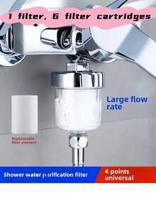 淋浴濾水器 PP 棉濾芯 水淨化器 除氯 淋浴花灑 熱水器前置濾芯 通用配件 - A - 查看 1