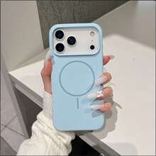 Phone Case - Zhaiyou Liquid Silicone Case With Button Protection For Apple 17,  16 Pro Max, Drop-Resistant, Camera Protection 15, Case 14 Pro, Latest Model 13, New Design, Full Protection 12, 11 - 圖片色1pcs - 查看 9