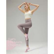 3/5/6/10 Pairs/Women's Ankle Socks, Designed For Running, Sports And Daily Wear, Made Of High-Performance Fabric, Providing Comfortable Support And Protection. - Multicolor - View 3