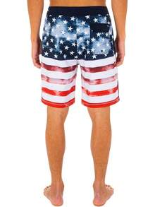 Hurley Mens Patriot Cheers 20" Board Shorts - White - View 2