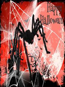 Decoración de Araña Gigante Aterradora para Halloween, Adecuada para Decoración del Hogar de Halloween, Decoración de Habitación, Fiesta de Tema de Terror, Decoración de Casa Embrujada, Decoración de Jardín, Decoración de Patio y Decoración de Fiesta, Decoración Perfecta de Halloween - Talla única - Ver 9