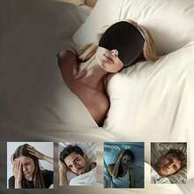 1pc Cooling Gel Facial Ice Compress Headband, Ice Mask, Cold Compress Eye Mask, Cold Compress Facial Mask, Cold Compress Gel Pack, Adjustable Headband, Reusable, Cooling And Soothing Facial Product - Upgraded Version - View 6