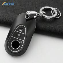 Funda protectora de TPU para llave de coche, para 2022-26 C E S Class W206 W223 S350 C260 C300 S400 S450 S500, accesorios protectores - Mercedes-Benz Clase C - Ver 3
