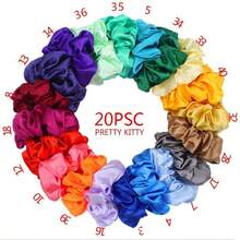40/30/20pcs/Set Multi-Color Minimalist Satin Headbands, Including Various Colors, Achieving An Ultimate Atmosphere, Low-Key And Elegant, Sweet And Soft, Full Of Vitality And Casual, Minimalist Style Fashion Hair Accessories - Suitable For Girls And Teenagers To Wear, Perfect For Daily Wear, School, Vacation, Commuting, Photography And Other Occasions. - Multicolor - View 6