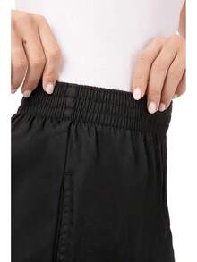 Chef Works Pantalones de Chef Holgados Esenciales Pantalones de Cocinero para Mujer - Marca pequeña - Ver 4