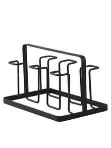 1pc Cup Holder Hanging Cup Drain Rack, Water Cup Storage Rack, Glass Cup Organizer, Cup Hanging Rack, Draining Rack - Drain Rack - View 7