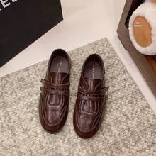 Women Loafers Shoes - Brown - View 4