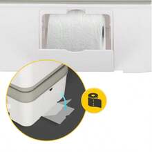 24L Portable Car Toilet, All-In-One Sealed Toilet For Outdoor Camping, Travel And Emergency - White - View 6