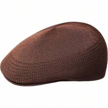Kangol Tropic 507 Ventair Ivy Gorra Tapa para para Hombre - caramelo rústico - Ver 2