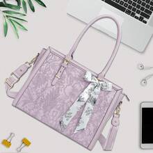 Women Tote Bags - 淡紫色 - 查看 8