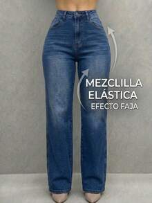 Women Jeans - Medium Wash - View 2