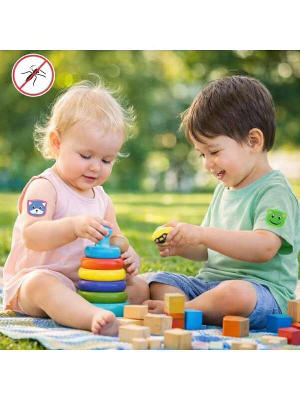 ￼Kit 36 Adesivos Naturais Contra Mosquitos envio rapido