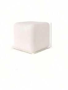 1pc Slow Rebound White Tofu Squishy Toy, Soft Stress Relief Squeeze Toy, Decorative Photo Prop Prank Toy, Perfect Gift For Birthday, Valentine's Day, Christmas, Halloween And Gamers - Multicolor - View 11