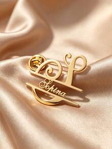 [Customized Brooch]Customized Name Brooch, A Brooch Gift To Give To Friends - Multicolor - View 7