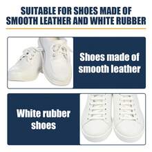EELHOE White Shoe Cleaner, Stain Remover, Yellowing Removal, Whitening, Portable Cleaning Agent - Liquid - View 7