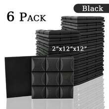 TOUO Acoustic Foam Panels 6-24 Pcs Mushroom 8 Color Sound Proof Foam Panles Studio Soundproofing Noise Cancelling Dance For Room - Mushroom - View 28