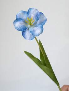 1PC Luxury Style Artificial Tulip Flower, Plastic Faux Flower For Home Living Room Dining Table Decoration, Artificial Flower Arrangement - Multicolor - View 7