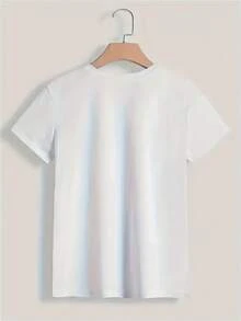 Women T-Shirts - 白色 - 查看 3