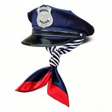 1件/2件/6件 軍警帽 Cosplay、派對與日常度假配件，字母刺繡貝雷帽，街頭哥德風 Cosplay - 彩色 - 查看 17