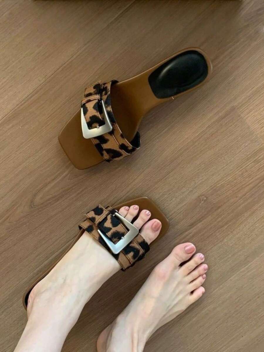 Nischen Schwarze Französische Offene Zehen High Heel Sandalen Feenschuhe 2026 Neue Sommer Elegante Römische Schuhe Für Kleider - Braun - Übersicht 1
