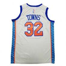 Embroidered New York Knicks Basketball Jersey, Breathable Fan Top For Couple Dates, Friend Gatherings And Sports Daily Casual Wear. - 1 - View 4