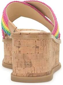 Jessica Simpson Womens Ediza Platform Sandal - Multi - View 3