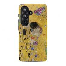Funda para teléfono THE KISS Klimt |   Diseño de Collage de Arte en Mosaico |   Estética de pintura vintage  Galaxy S26 S25 S24 Ultra S23 S22 S21 FE  HONOR  OPPO - Multicolor - Ver 3
