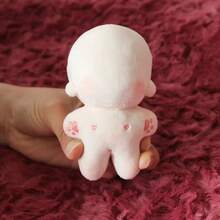 DIY Embroidered Blank Toy, Unembroidered Cotton Doll, Plush Dress, Blank Cotton Plush Toy, Cute DIY Idoll Doll, Gift For Girl - G 型 - 查看 6