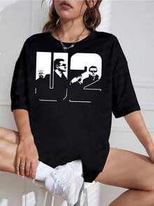 Women T-Shirts - 黑色 - 查看 1