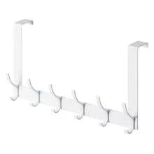 Over-The-Door Hook Rack, Sturdy Door Hanger, Towel Rack, Bathroom Towel Hook, 12 Large Hooks, Suitable For Bathroom, Bedroom And Kitchen - Multicolor - View 9