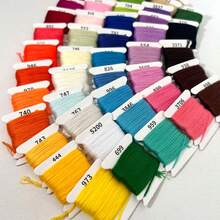 80 Colors DIY Embroidery Thread Set, Multi-Color Embroidery Thread, Crochet Knitting Set With Storage Box, Includes Embroidery Needles And Scissors, Suitable For Beginners Cross Stitch Thread, Sewing, Handmade DIY Accessories, Patching, Sewing Thread, Sewing Supplies, Assorted Colors - Multicolor - View 4