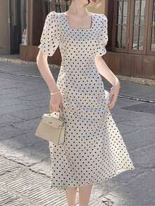 Women Long Dresses - White - View 1